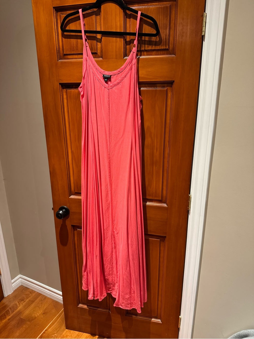 torrid Pink Maxi Slip Dress
